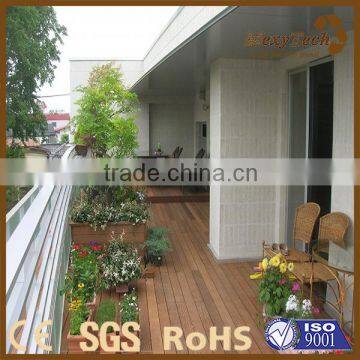 WPC easily installed bamboo composite outdoor flooring