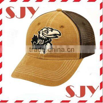 Wholesale Customised 3D Embroidery Cheap Mesh 6 Panel Mesh Trucker Hat