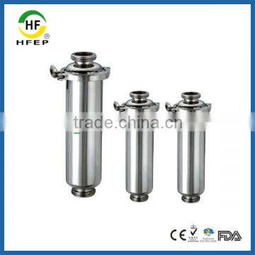 HF20008 DN40 1.5 Inch Sanitary Stainless Steel Inline Cartridge Filter Strainer