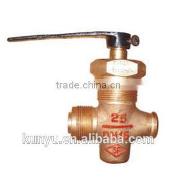 Marine male thread bronze cock valve