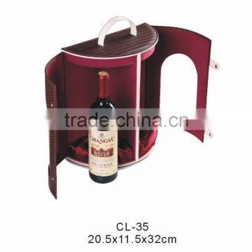 paper wine box & wine gift box & leather wine box