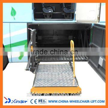 WL-T Rotating Electric Hydraulic Coach Wheelchair Lift for Tourist Bus