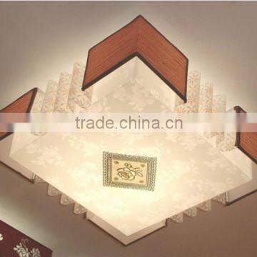 High Quality Wooden Ceiling Lighting,wooden Lighting Fixturer,square Lamp,stepless Dimming Light photo-6