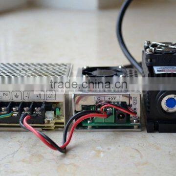 Lab Lasers 100mw 671nm Red Laser Dot Diode Module + TTL Modulation 0-30KHZ + TEC Cooling + Power Supply OEM Type LSR-PS-I