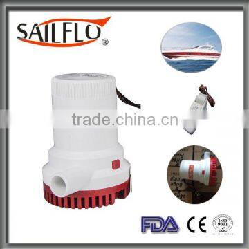 Sailflo 12v specifications of submersible bilge sea water pump manufacturer