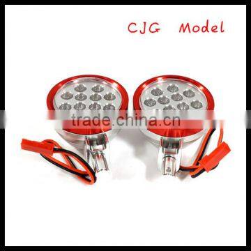 High Brightness Alloy led Spot Lighting Set (2) for 1/10, 1/8 & 1/5 Size Off-Road