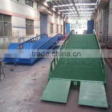 6-15 Ton Warehouse Loading Ramp Mobile Container Yard Ramp