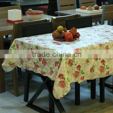 promotional pvc and non woven table cloth