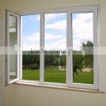 PVC casement window