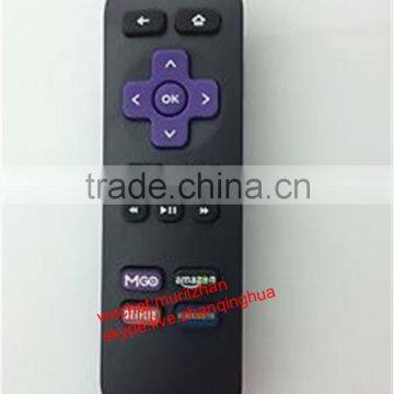 High Quality Black 16 Keys New Replaced Remote for ROKU 1 2 3 LT HD XD XS with MGO Netfilx amazon key, USA-