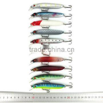 Artificial Bait Minnow Fishing Lures 7.5g/10CM Fishing Tackle Pesca 3d Eyes