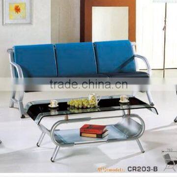 Modern executive leather sofa CR-203B