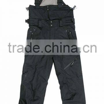 suspender ski pants men adult romper waterproof ski pants overall trousers