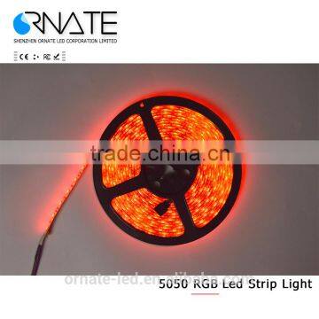 CE/RoHs Waterproof RGB IP65 Led Light Strip 60 LED SMD 5050 Flexible Battery Powered LED Strip Light photo-2