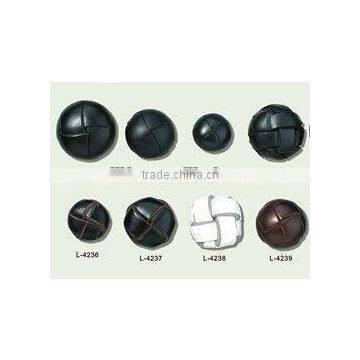 Real Hand-made Leather Products/leather Frog Button for Garment/coat/colthing