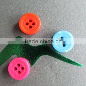 4 Holes Polyester Resin Buttons For Clothing