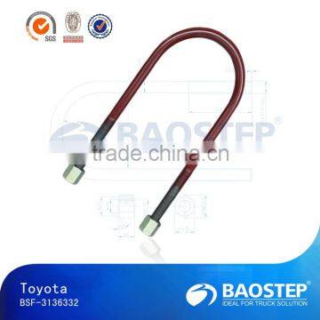 Toyota tractor square standard steel u-bolt with nut