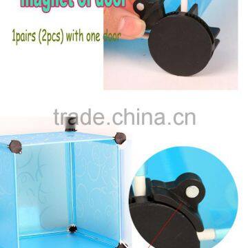 AL0021-6 2016 Pink Color Hot Sale Diy Creative pp Cube Storare Tank Craft Cabinet photo-2