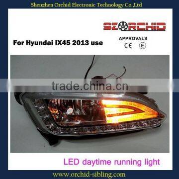 wholesale waterproof led daytime running light DRL for Hyundai IX45 10-13 use two holes