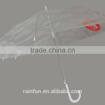 Promotional POE Safe Umbrella Wholesale Waterproof Transparent Automatic photo-4
