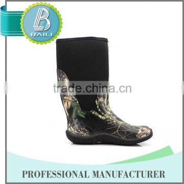 Baili Direct Factory High Quality Rubber Insulation Soft Sole Safety Boots