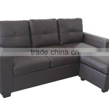 Factory Price Modern and Comfortable Corner Leather Sofa Living Room Sofa photo-2