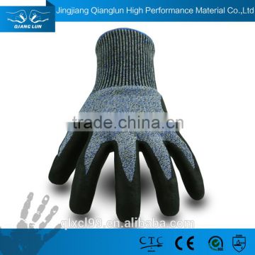 QL Level 5 Anti Cut Gloves labor gloves nitrile nitrile rubber