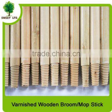 Whosesale Varnished Wooden Broom Handle With Cheap Price and High Quality photo-4