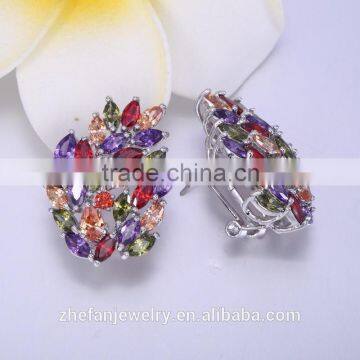 Indian peacock designer earrings top design