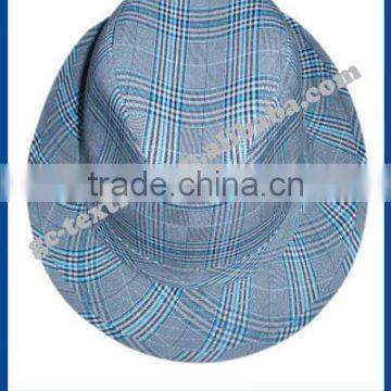 light color fedora hat