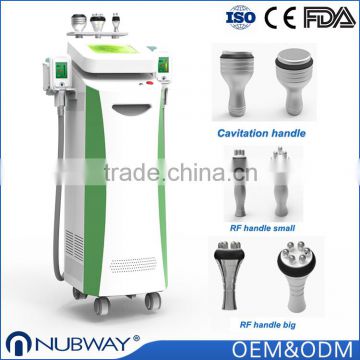 Reduce Cellulite Newest Fda Approval Cryolipolysis Slimming Machine / Cool Fat Freeze Slimming Machine With Different Size 5 Treatment Handles Fat Freezing