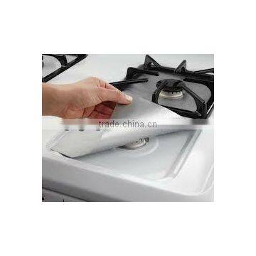 Reusable Silver gas liner hob liner stove liner