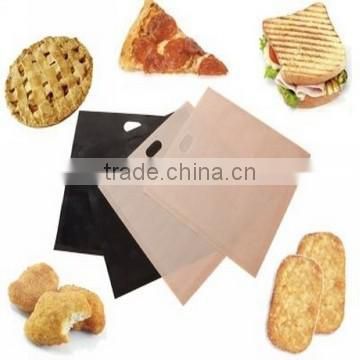 Reusable Toaster Bags mess free fit for oven and toaster cooking bags made from PTFE fiberglass