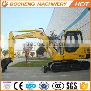 SHANTUI Brand 6Ton SE60 Crawler Excavator