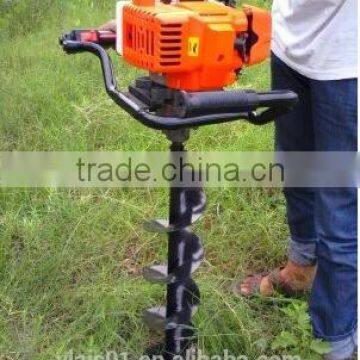 Deep hole drilling machine, Earth Auger post hole digger,tree planting hole digger