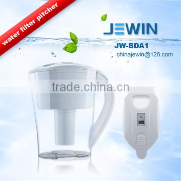 Health plastic water filter pitcher with timer