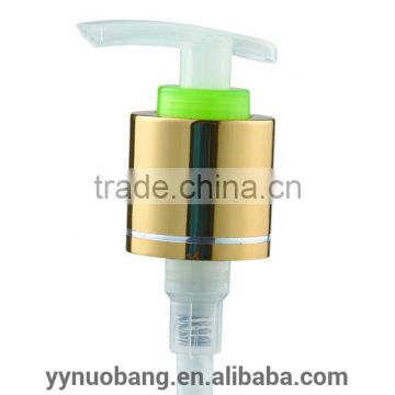 NB-G 24mm and 28mm aluminum-plastic material lotion pump,screw press pump,shampoo lotion pump for body lotion or personal care