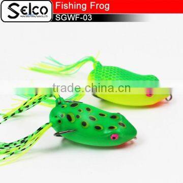 SGWF-03 artifical floating soft kicking frog, 60mm/15g