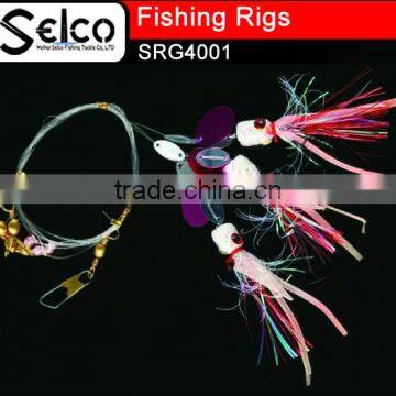 Carp Fishing Sabiki Fishing Rigs 4.5cm Glitter Colorful Eel Tube With Feather photo-5