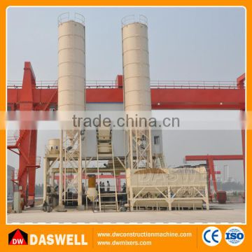 Popular low cost stationary precast planetary concrete mixer plant