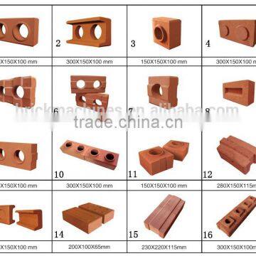 ECO 2007 clay interlocking brick making machine for sale ,earth brick machine