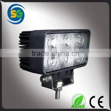 Wide Voltage Range 9w Waterproof LED Work Light Truck Light 12v LED Driving Light photo-4