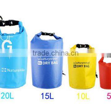 Waterproof Bag With Handle Strap Drifting Bag Hiking Wading Package Diving Moistureproof Dry Backpack photo-2