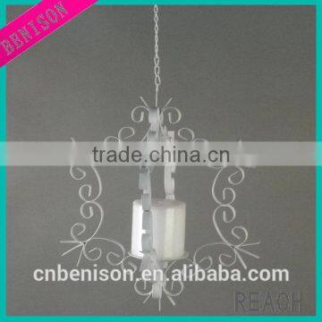 christmas seriesmetal iron hanging candle holder lantern BS566-38