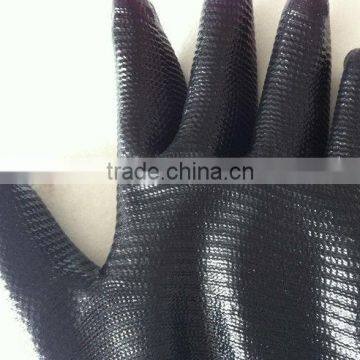 Nitrile Coated Zebra Nylon Gloves photo-3