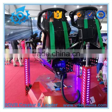 Theme park equipment 4DOF electric racing simulator flight simulator for sale