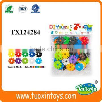 Plastic Snowflake Geometric Designs Building Blocks Toys Creative Puzzle Toys for Kids photo-5