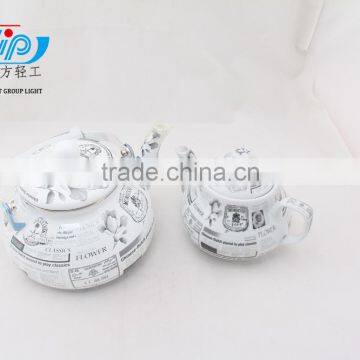 2.4+0.9 L Enamel Kettle photo-3