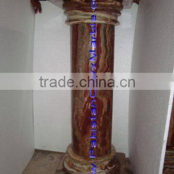 CUSTOM MADE RED ONYX PEDESTALS COLLECTIONS photo-4