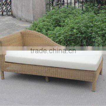 C - S-12 Горячая распродажа недорогой садовой мебели. Надежный раттановый лежак для отдыха. photo-3